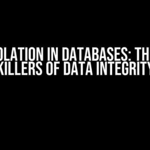 BCNF Violation in Databases: The Silent Killers of Data Integrity