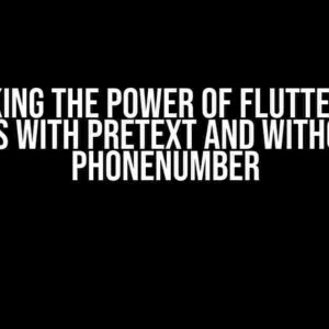 Unlocking the Power of Flutter: Open SMS with Pretext and Without PhoneNumber